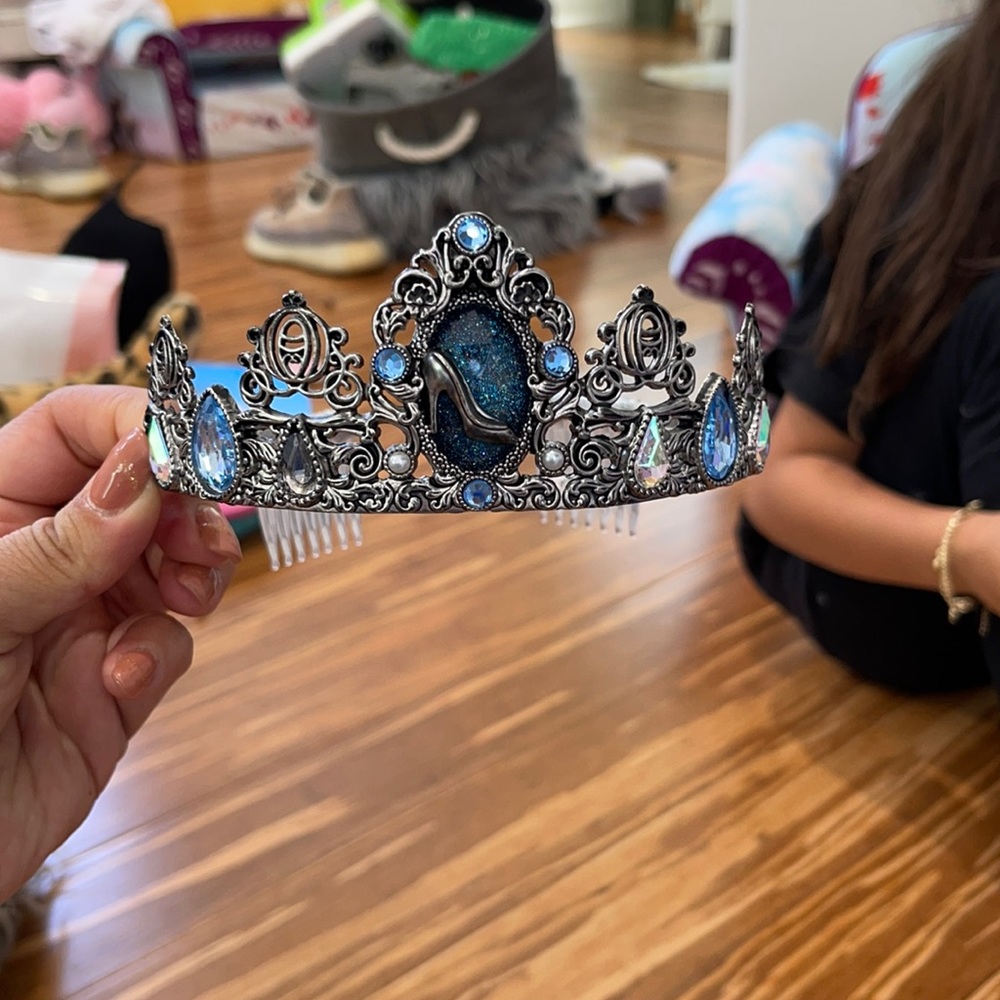 Cinderella blue tiara